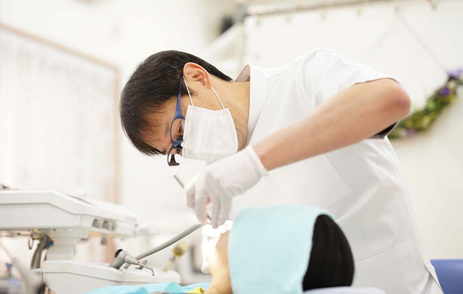 お口の将来を見据えた治療